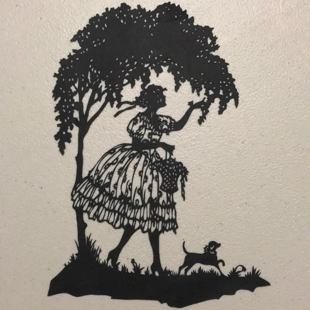 💖 Handmade PaperCut Silhouette Scherenschn…